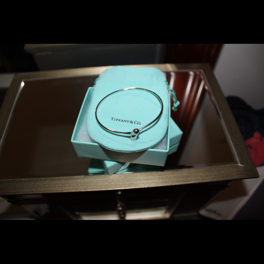 Tiffany & Co. teardrop bangle